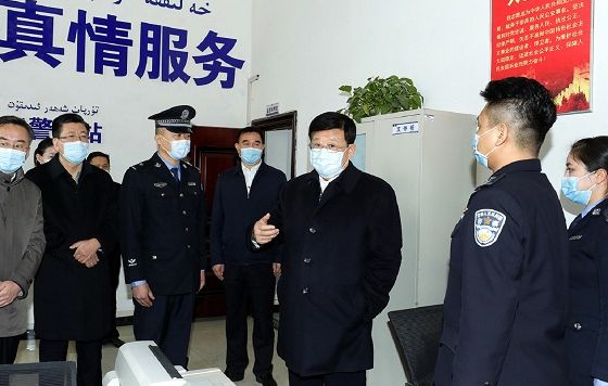 赵克志在新疆调研时强调  完整准确贯彻新时代党的治疆方略  不断推进新疆社会稳定和长治久安